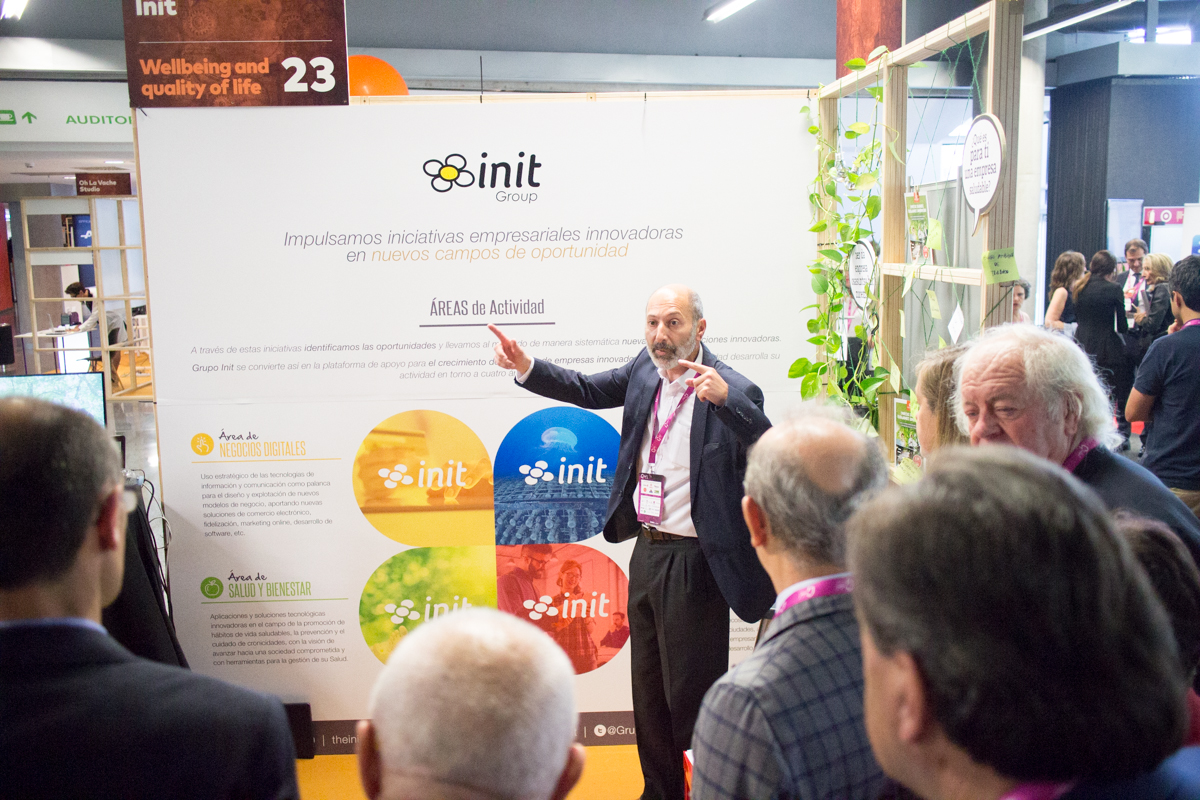 Juan Carlos Santamaría presenta Grupo Init e Inithealth Empresa Saludable en Global Innovation Day
